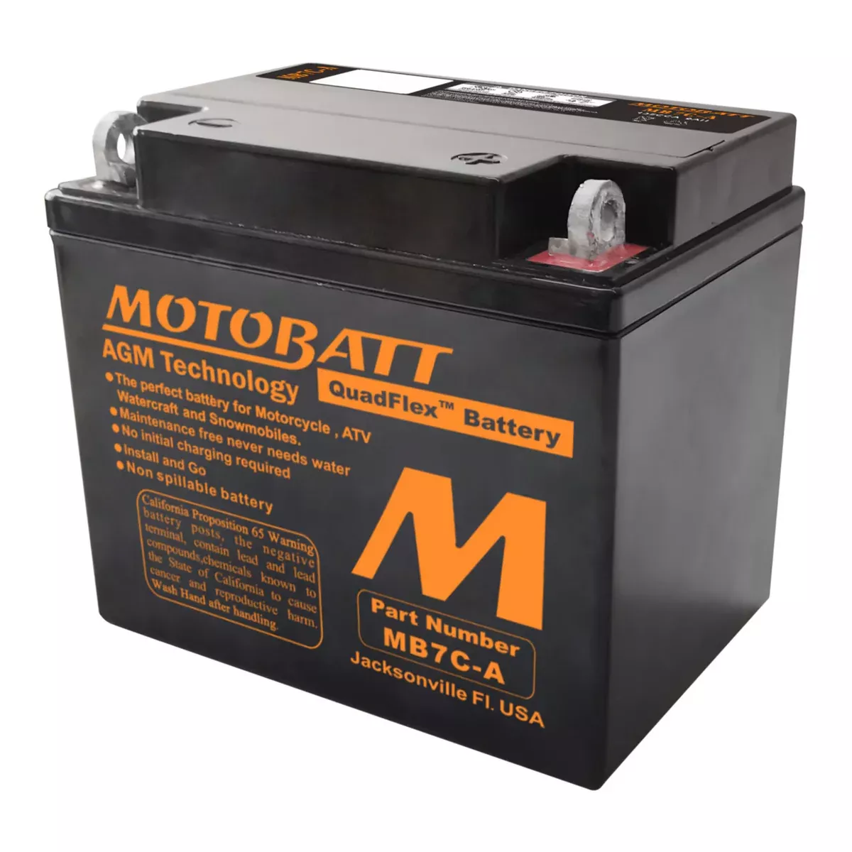 Motobatt Battery Quadflex AGM – MB7C-A
