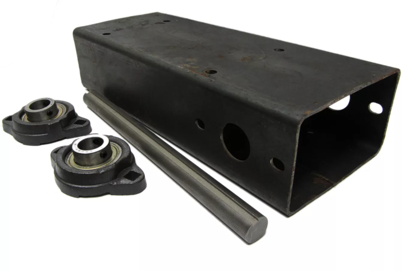 Motor Mount Plate with Jackshaft and Bearings