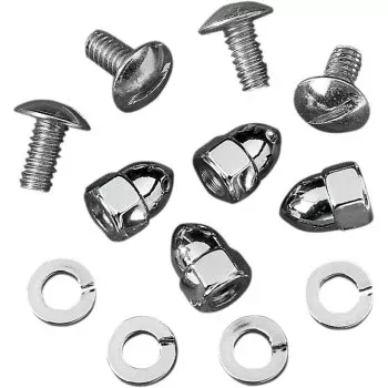 Motorcycle License Plate Fasteners – Acorn Nuts