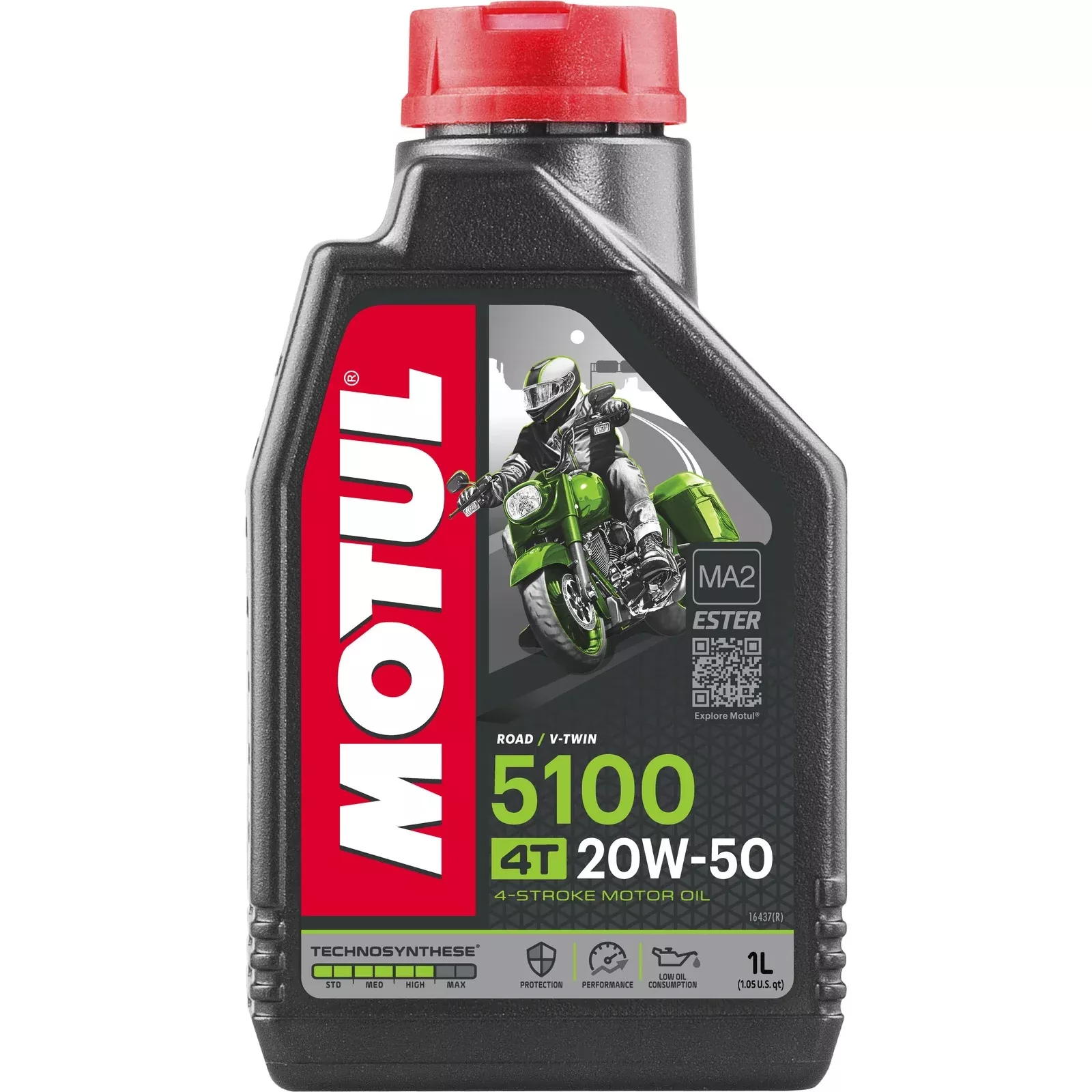 MOTUL – 5100 OIL 4T 20W50 1L 12 /CASE