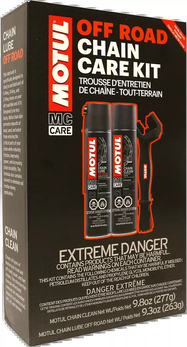 MOTUL Chain Care Kit – Off-Road – Aerosol 109788
