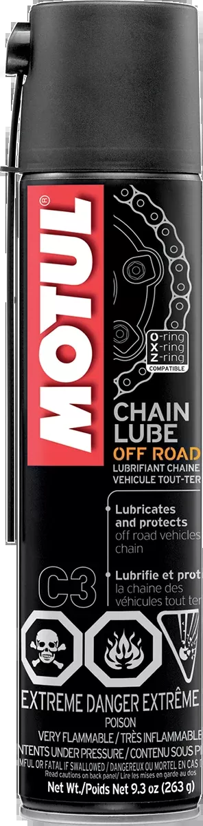MOTUL Off-Road Chain Lube – 9.3 oz. net wt. – Aerosol 111820