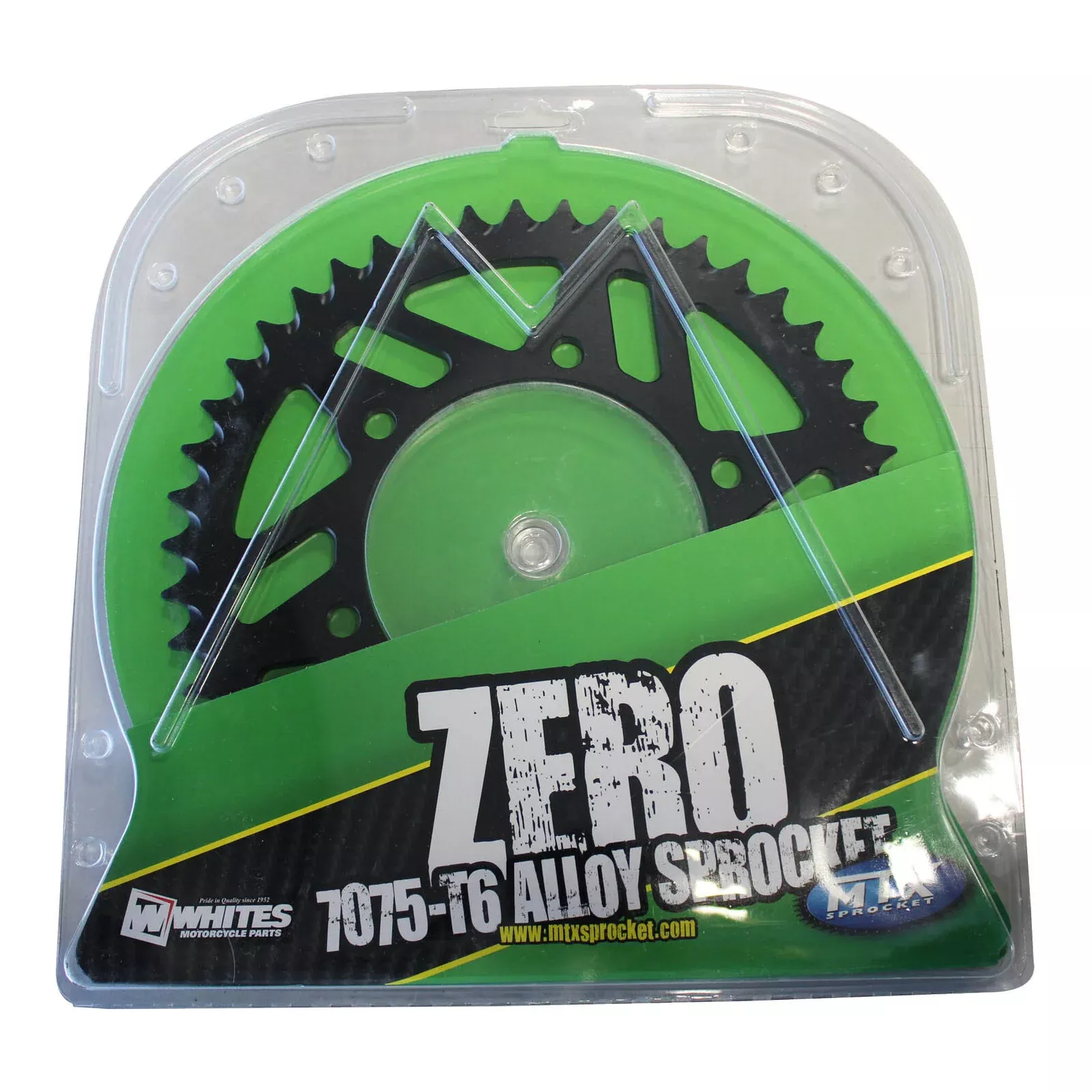 MTX 895 Zero Aluminium Rear Sprocket #428 – Black (11A-KM4-BLK)