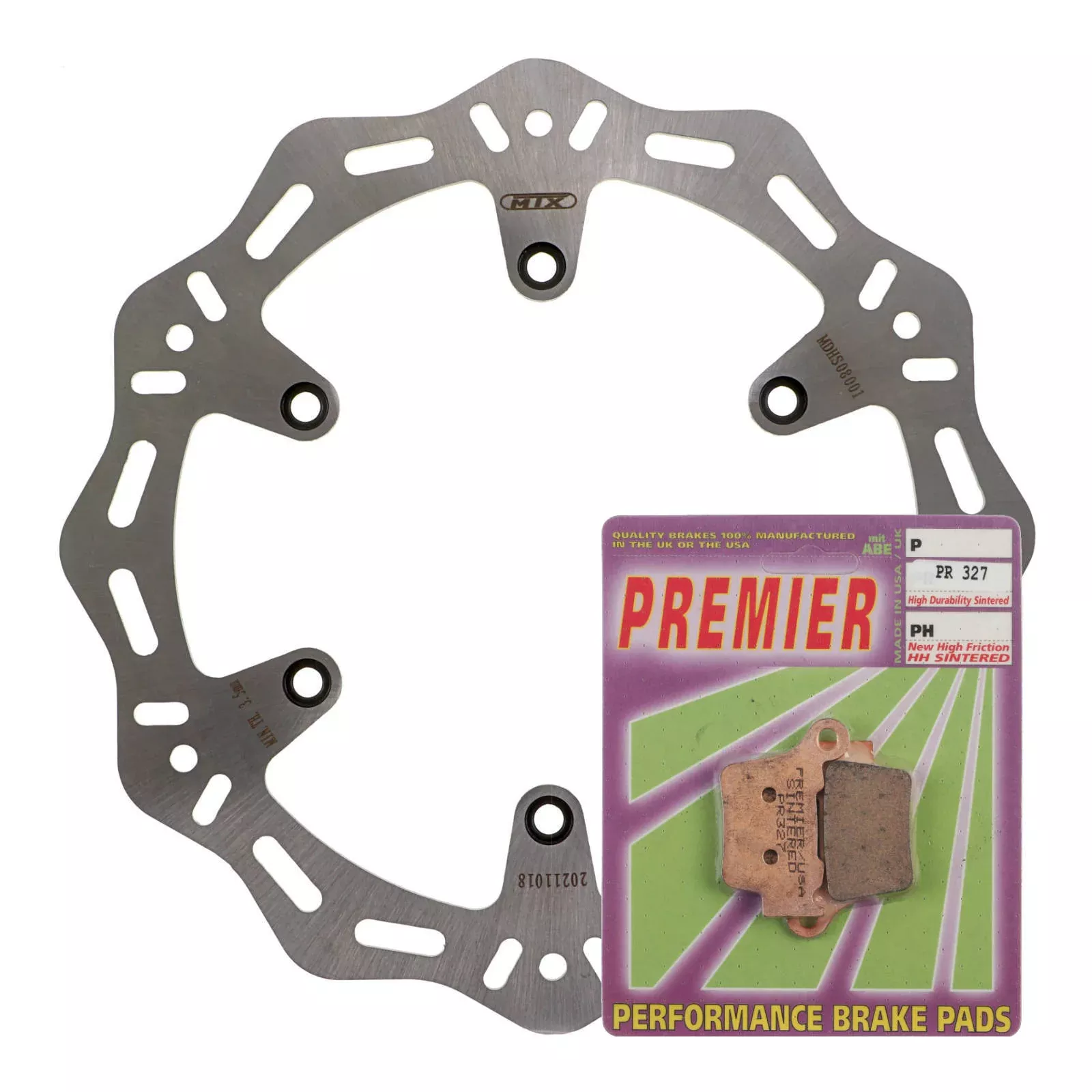 MTX Hornet Disc & Premier Pad Rear Kit – KTM
