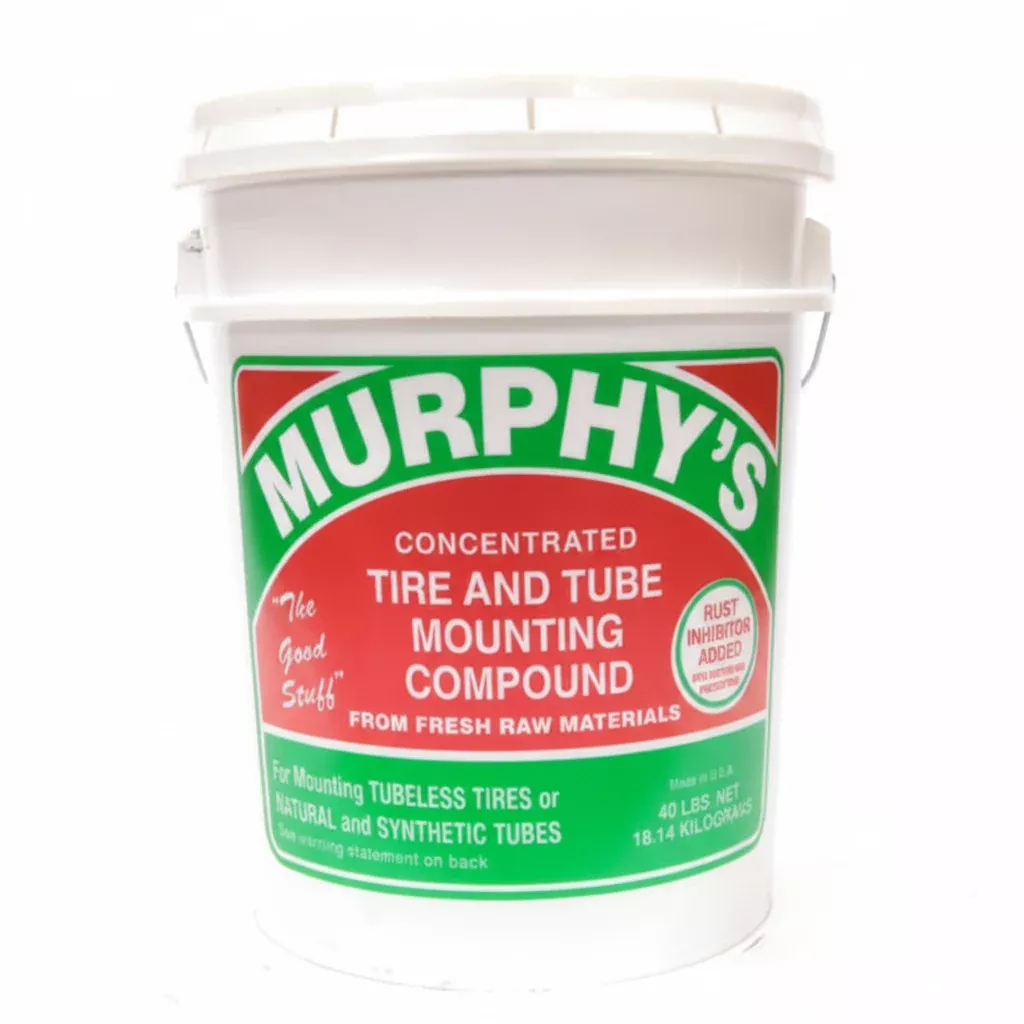 Murphy’s 40lb Pail Tire and Tube Mounting Compound Concentrated “14-740”