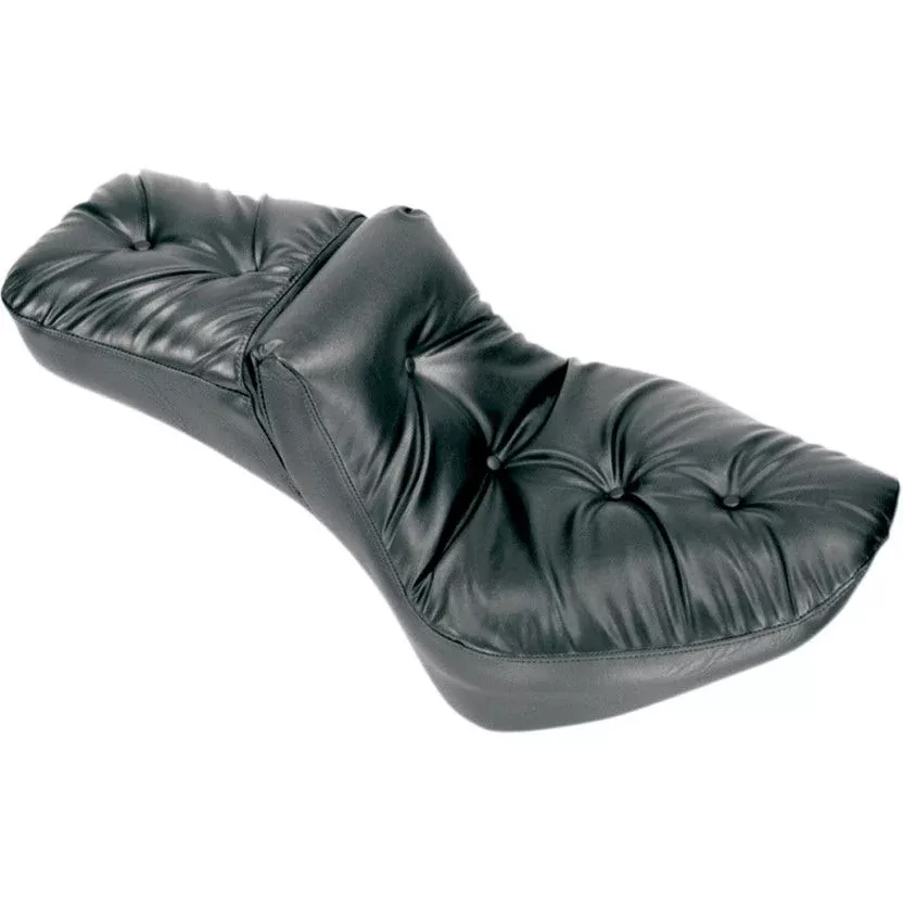 Mustang 75112 Extra-Wide Regal Duke 2-Up Pillow Seat for Harley Softail 84-99