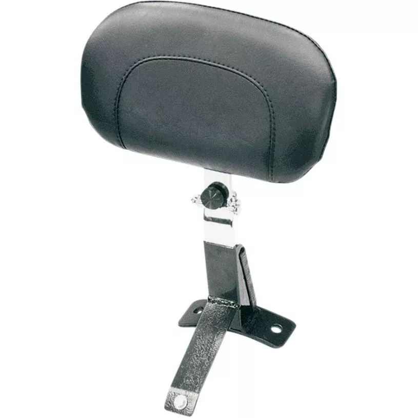 Mustang 79067 Smooth No Studs Driver Backrest for Harley Touring 97-08 FLHT /FLT