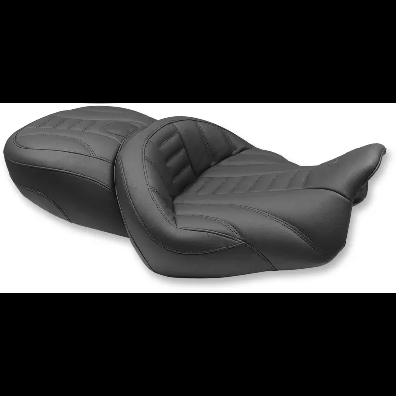 MUSTANG DELUXE SUPER TOURING SEAT (WITH BACKREST) 08-26 BAGGERS