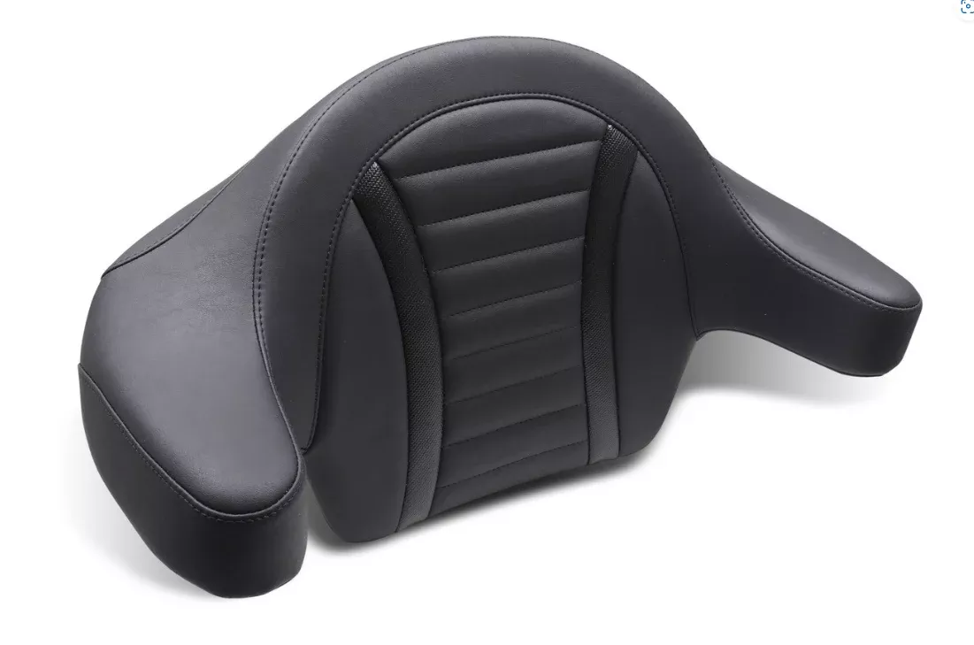 Mustang Deluxe Touring Backrest – 88403 For Harley Touring 2023-2026