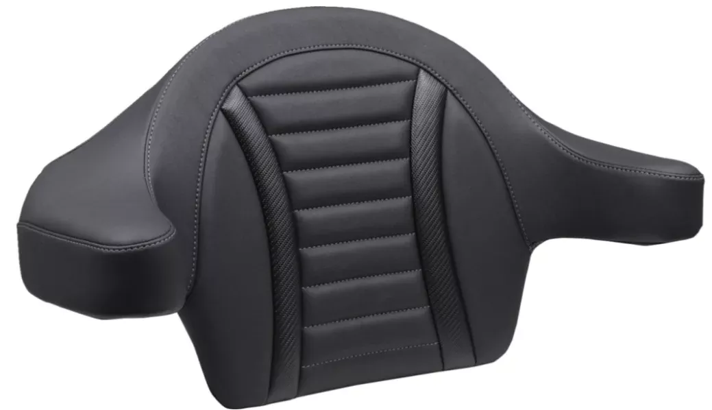 Mustang Deluxe Touring Backrest - 88403GM For Harley Touring 2023-2026