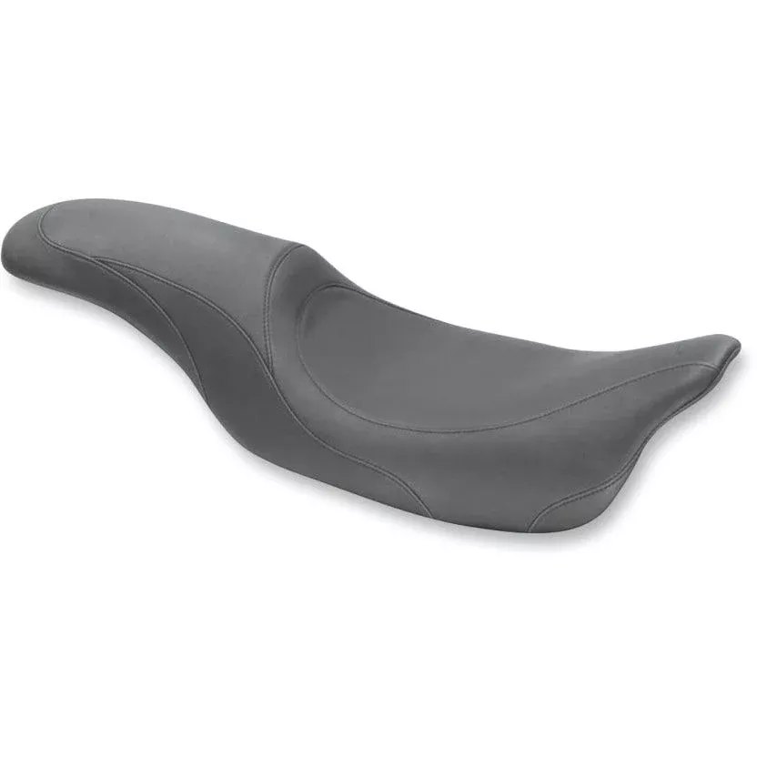Mustang Seats 75646 Standard Stitch Tripper Fastback 2-up Seat Harley FLH 08-23