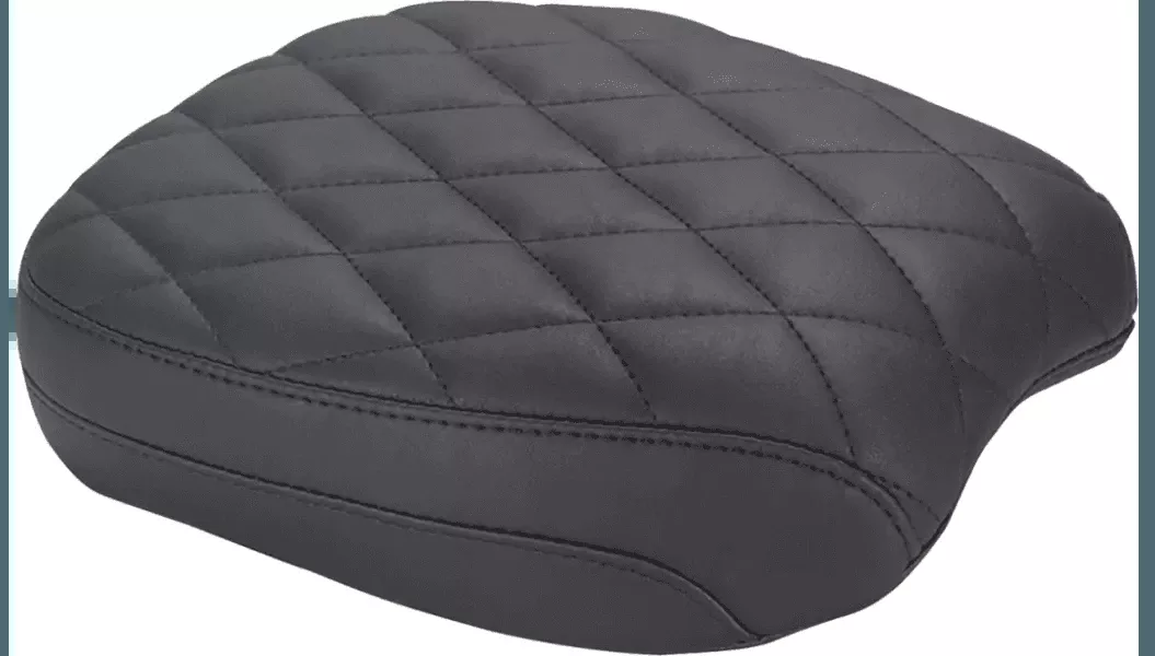 Mustang Tripper Passenger Pillion for '21-25 Honda Rebel 1100 - Black / Diamond Black Stitch (Add Optional Passenger Seat)