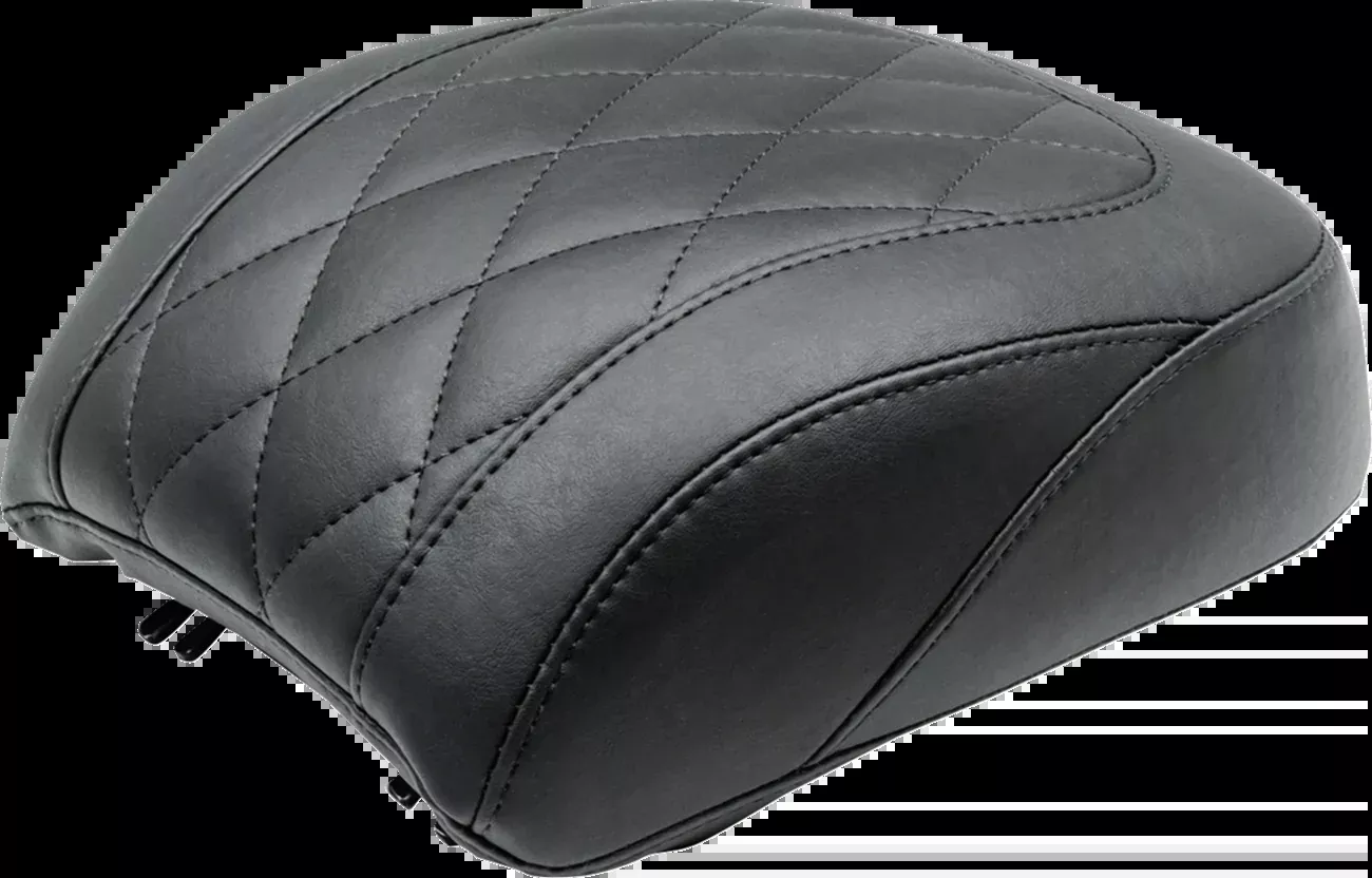 Mustang Wide Tripper Passenger Seat - Diamond - Black Stitch - FXBR '23-'25 - 85213