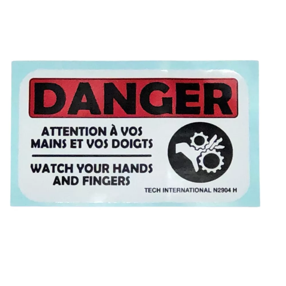 N2904H – WATCH HANDS/FINGERS SAFETY E/F