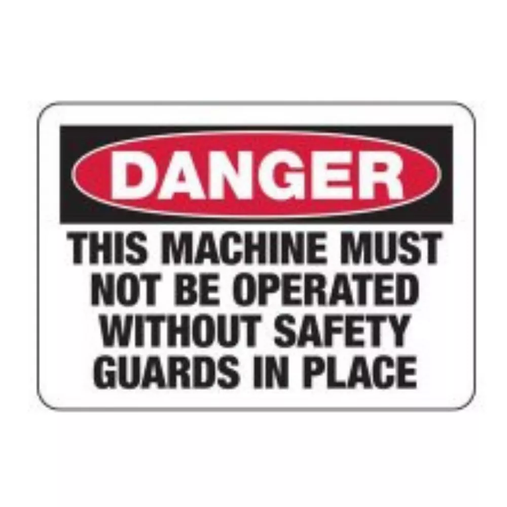 N2904L – DANGER GUARDS SAFTY SIGN E/F
