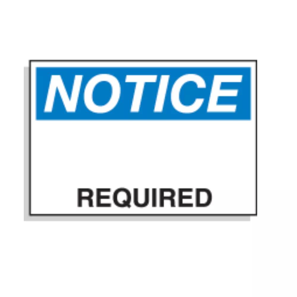 N2904V - RULER REQUIRED SAFETY SIGN E/F