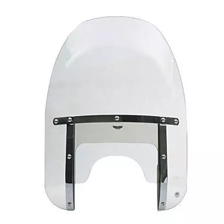 National Cycle Clear Custom Heavy Duty Windshield With Mount Kit, Straight Forks