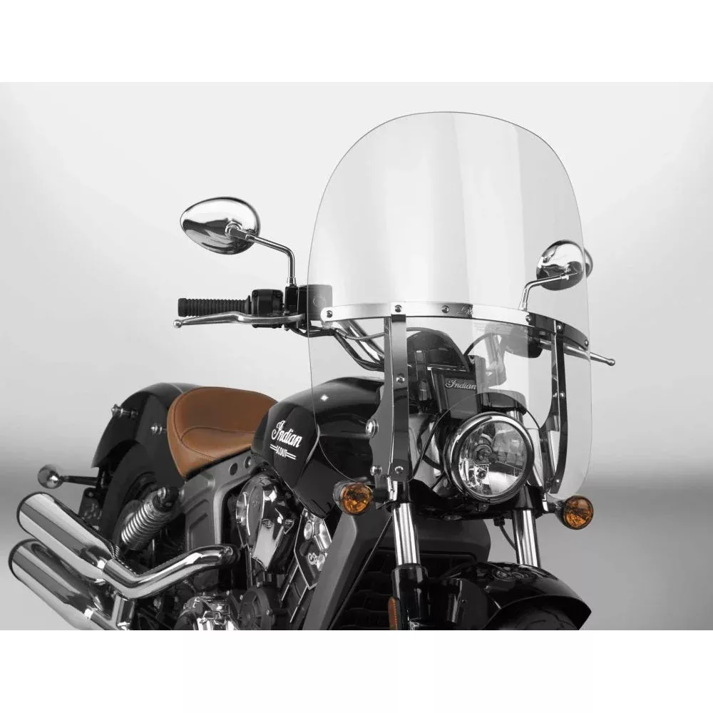 National Cycle SwitchBlade 2 Up Quick Release Windshield With Mount Kit, Straight Forks