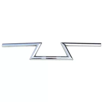 NCY Handlebars (Chrome, Z Bar, Narrow, 7/8"); Universal