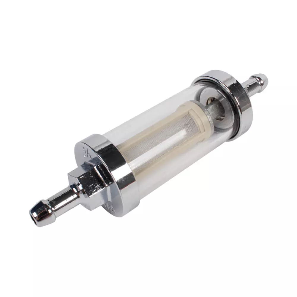 NCY In-line Fuel Filter (Long 1/4" Fittings)