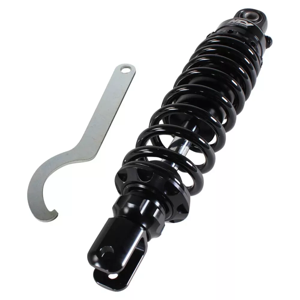 NCY Nitrogen-Charged Adjustable Rear Shock | Genuine GY6 QMB