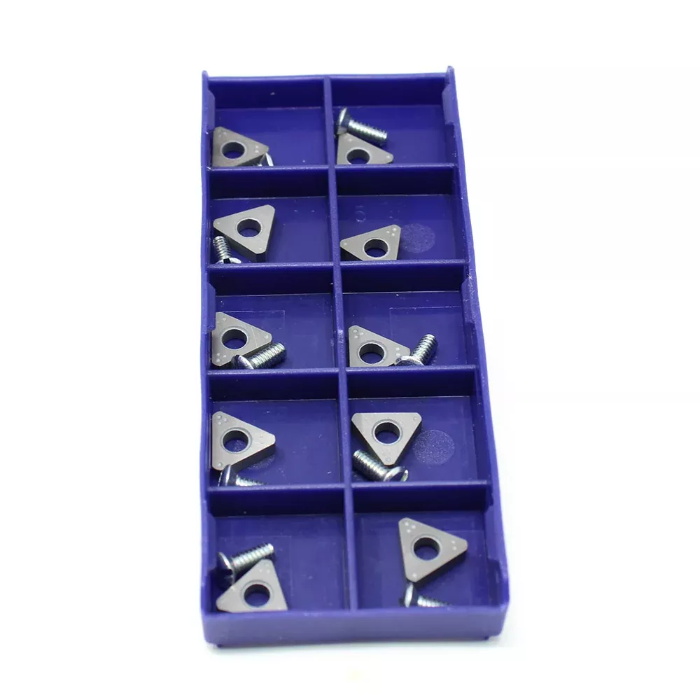 Negative Rake Carbide Brake Lathe Bit for Ammco & Hunter Lathes – Kit of 10 (CB6914)