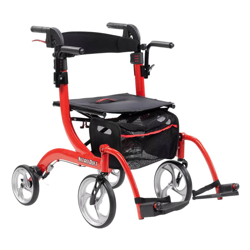 Nitro Duet Rollator and Transport Chair