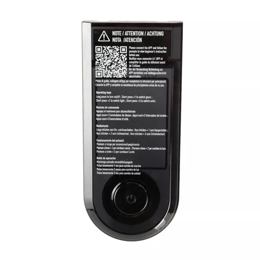 NIU Dashboard lens Cover - NIU KQi3
