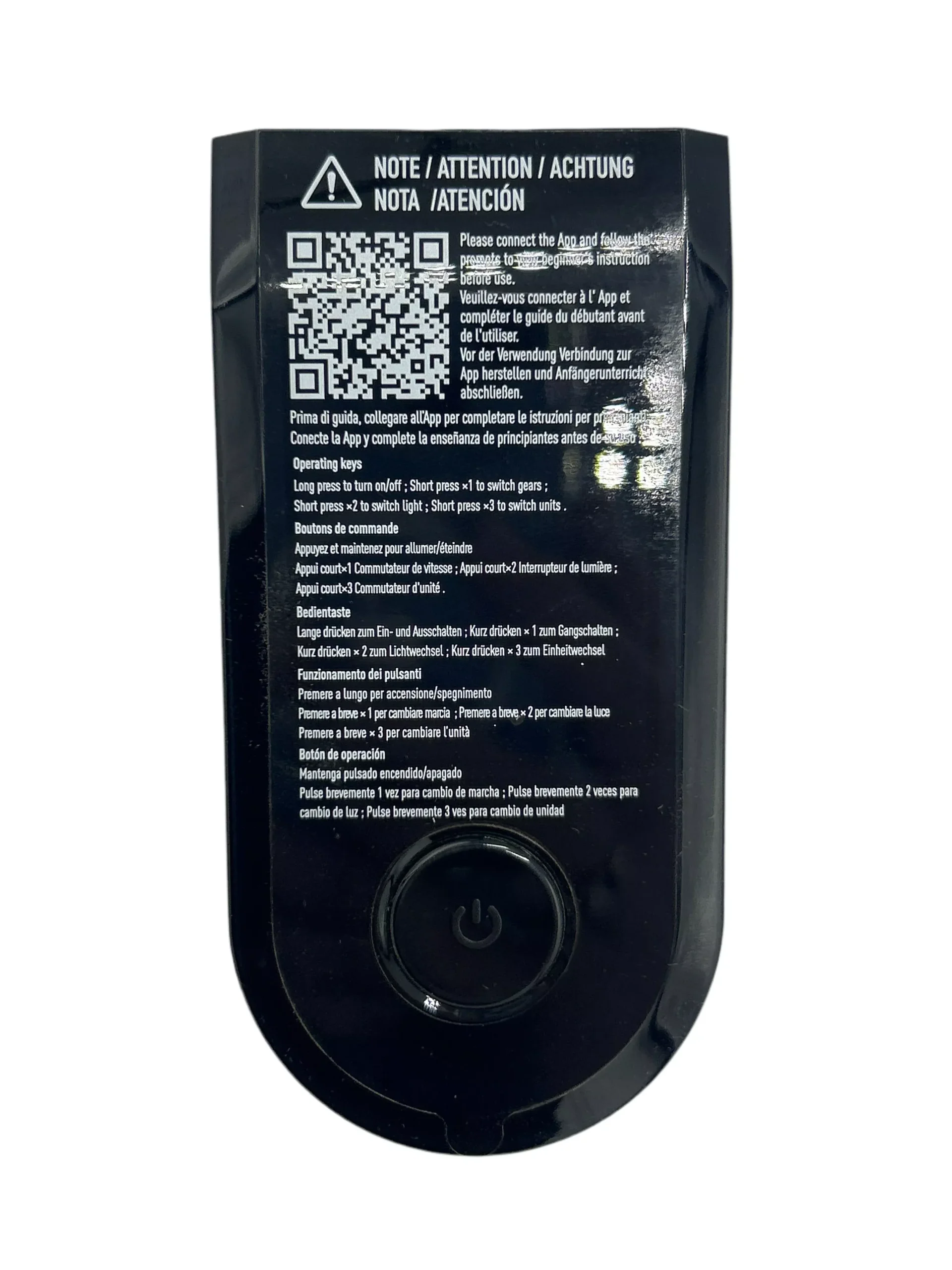 NIU KQi2 Digital Display Cover