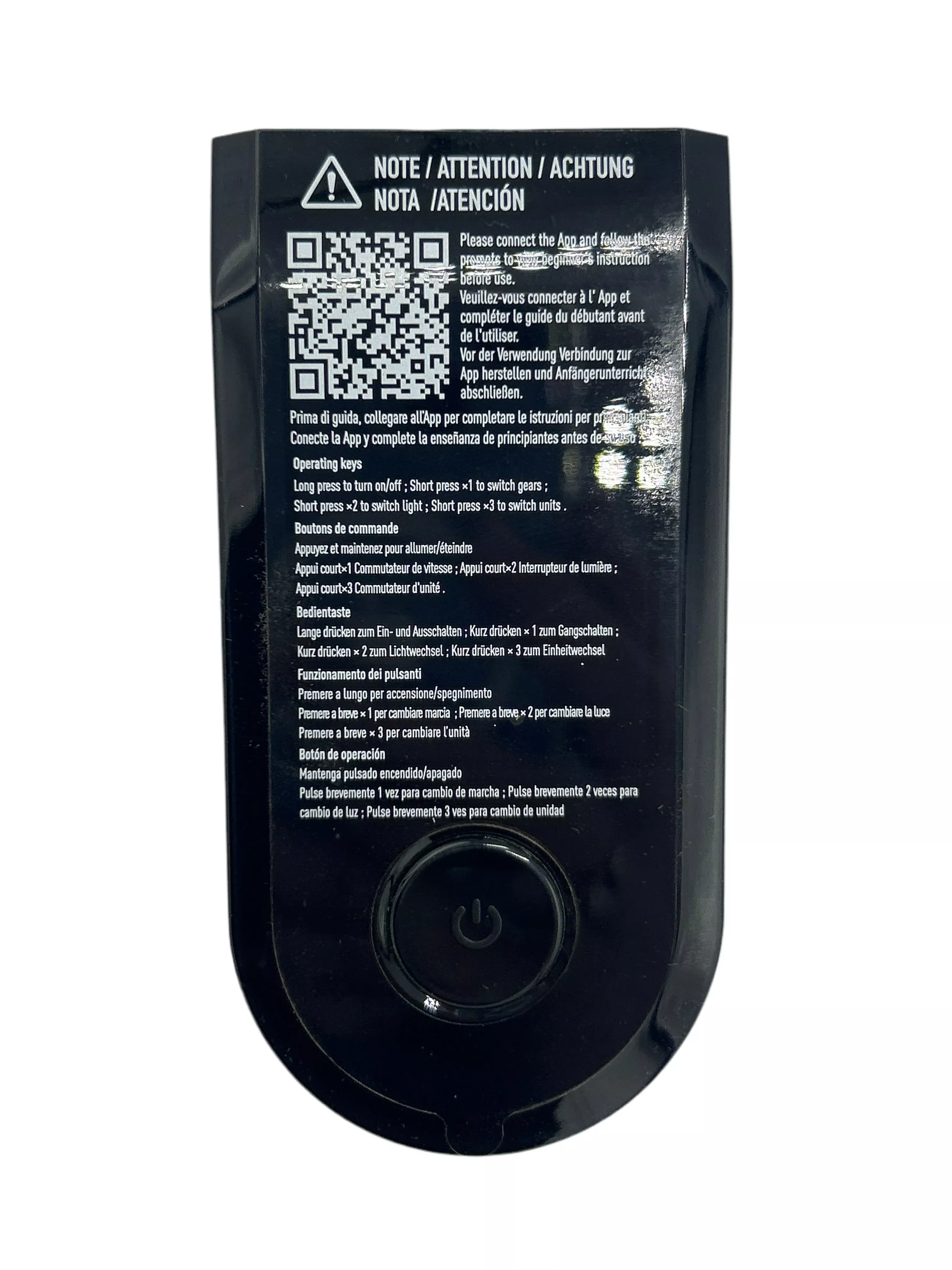 NIU KQi2 Digital Display Cover