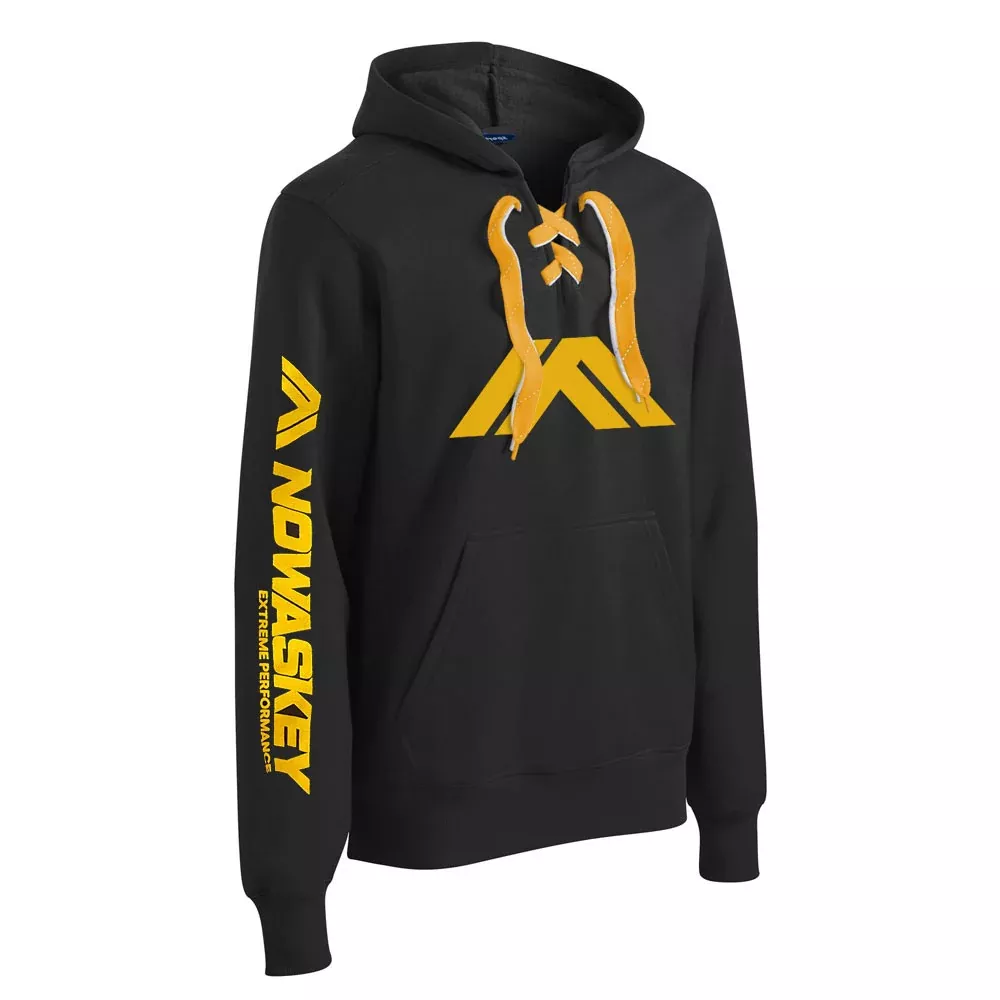 Nowaskey Black & Yellow Hooded Sweatshirt