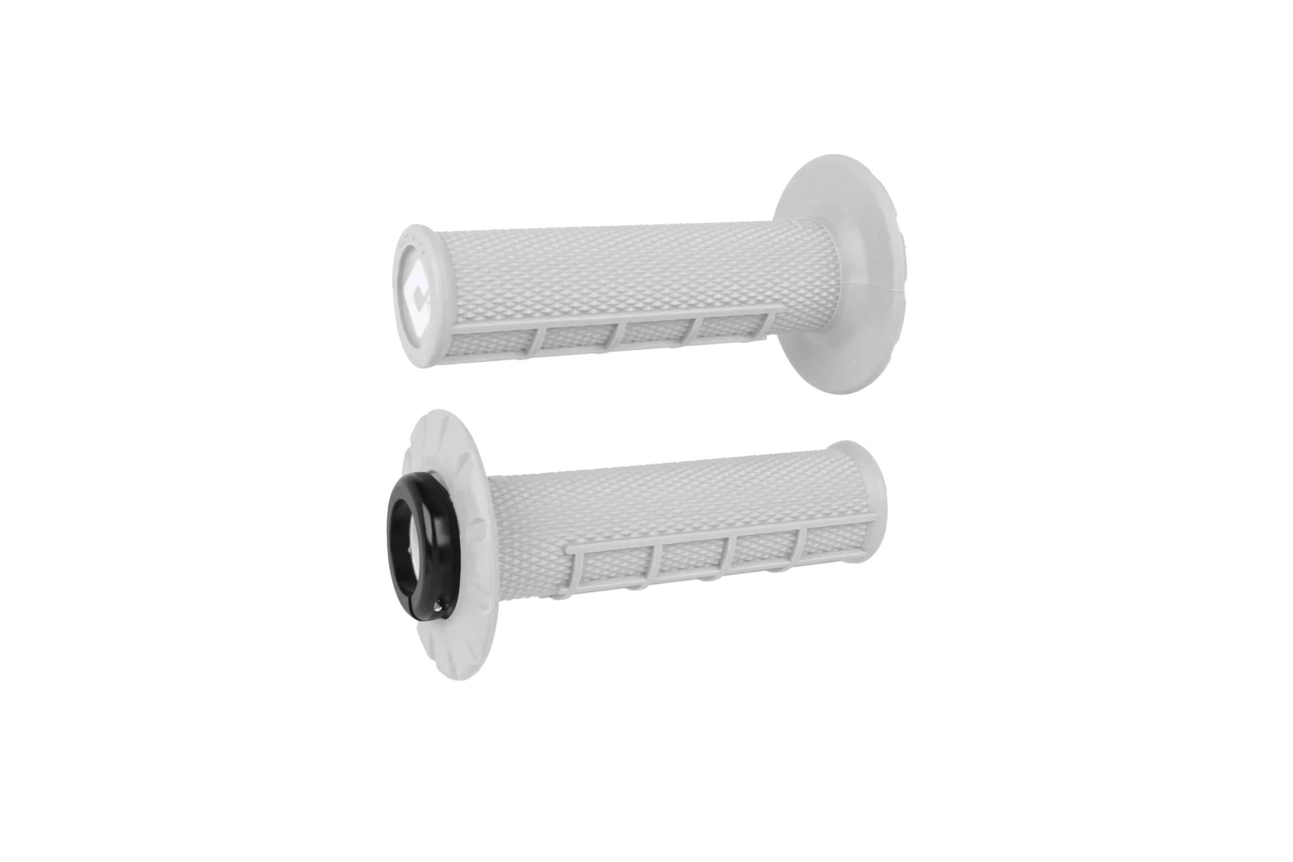 ODI Half Waffle v2.1 Lock-On Grips (Pro Soft/White) J33HWW-BHalf - ATV / MX
