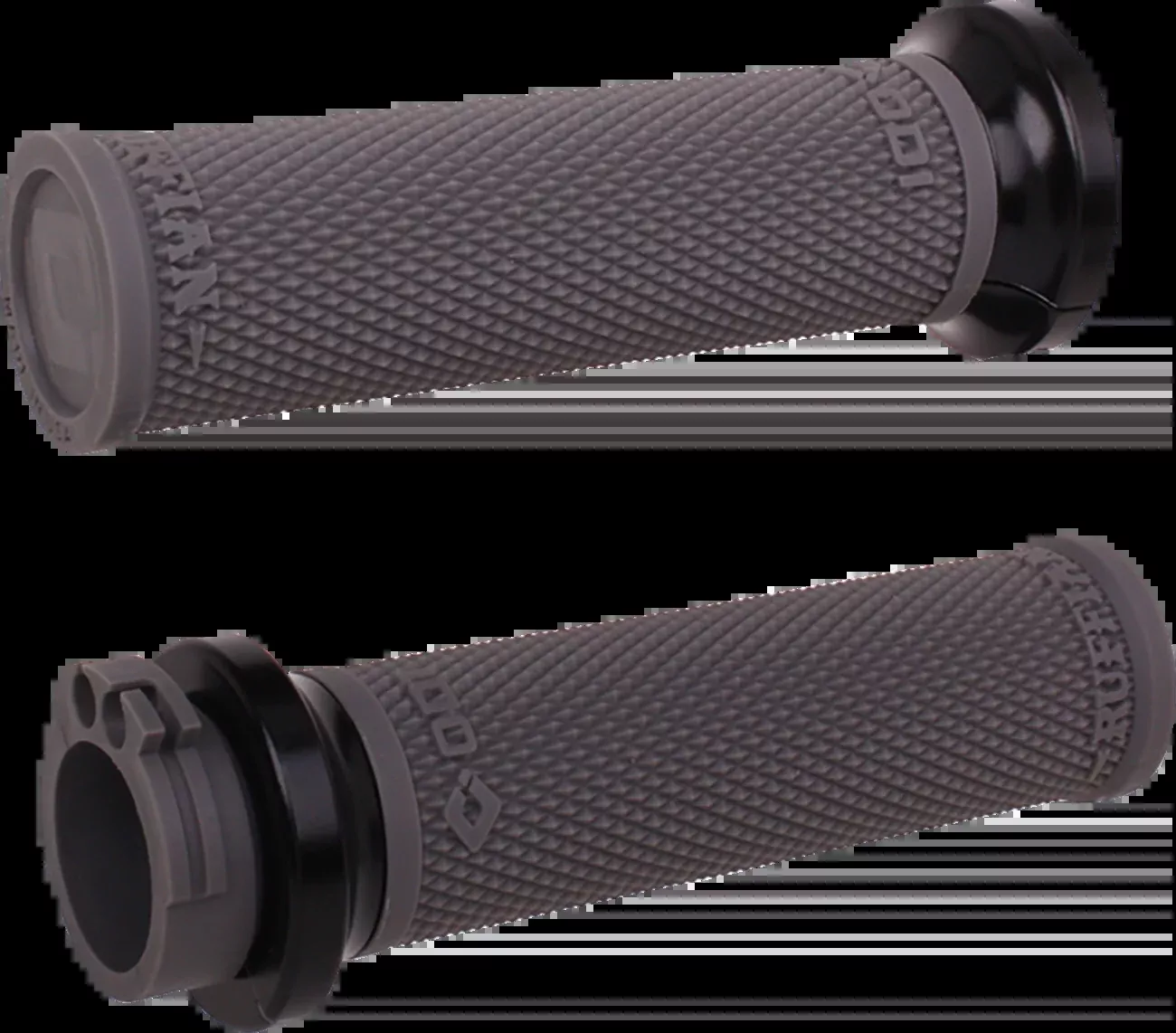 ODI Ruffian Lock-On Street Grips - Cable - Graphite/Black - V30HCWH-B