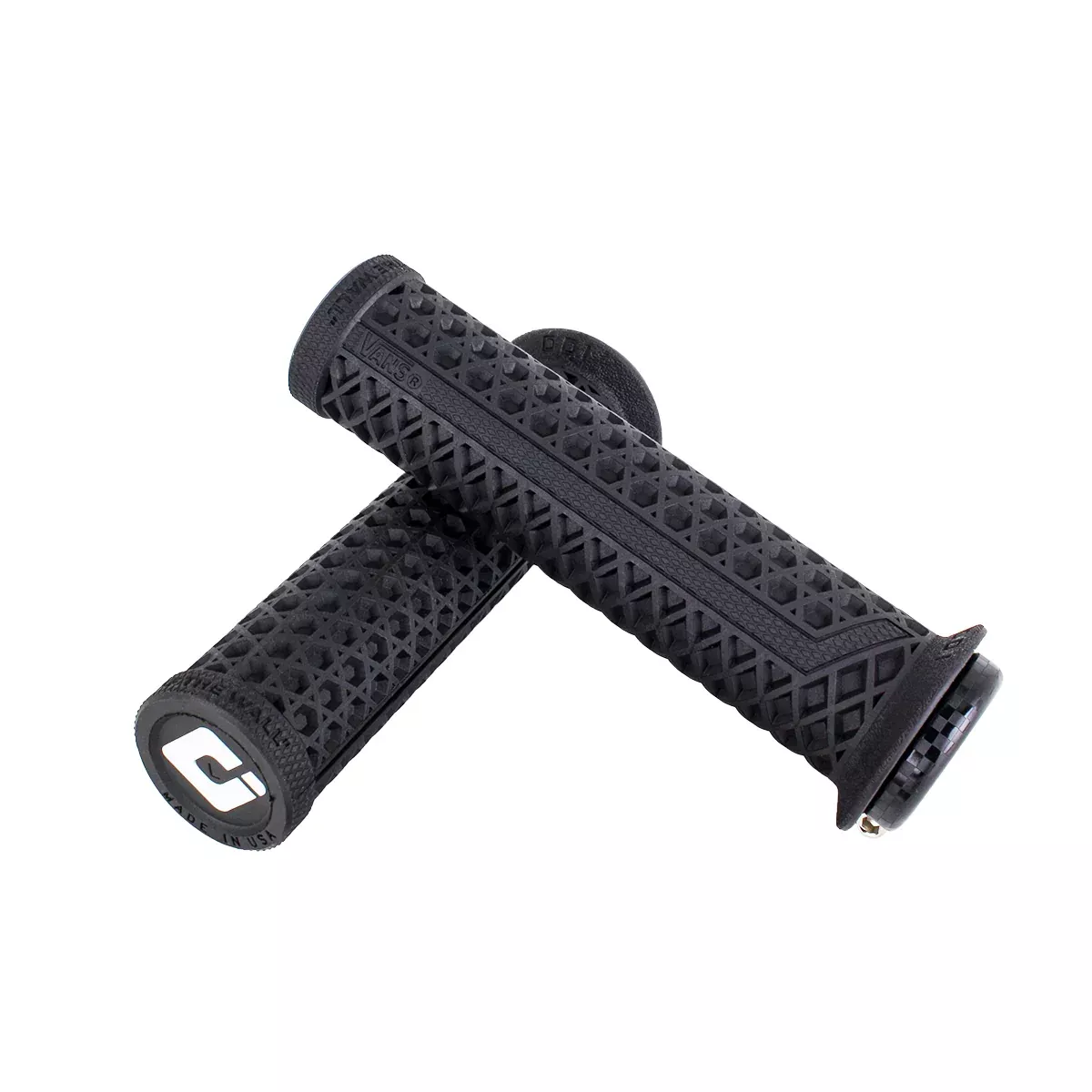 ODI Vans v2.1 Lock-On Grips (Black/Black) D33VNB-B – ATV