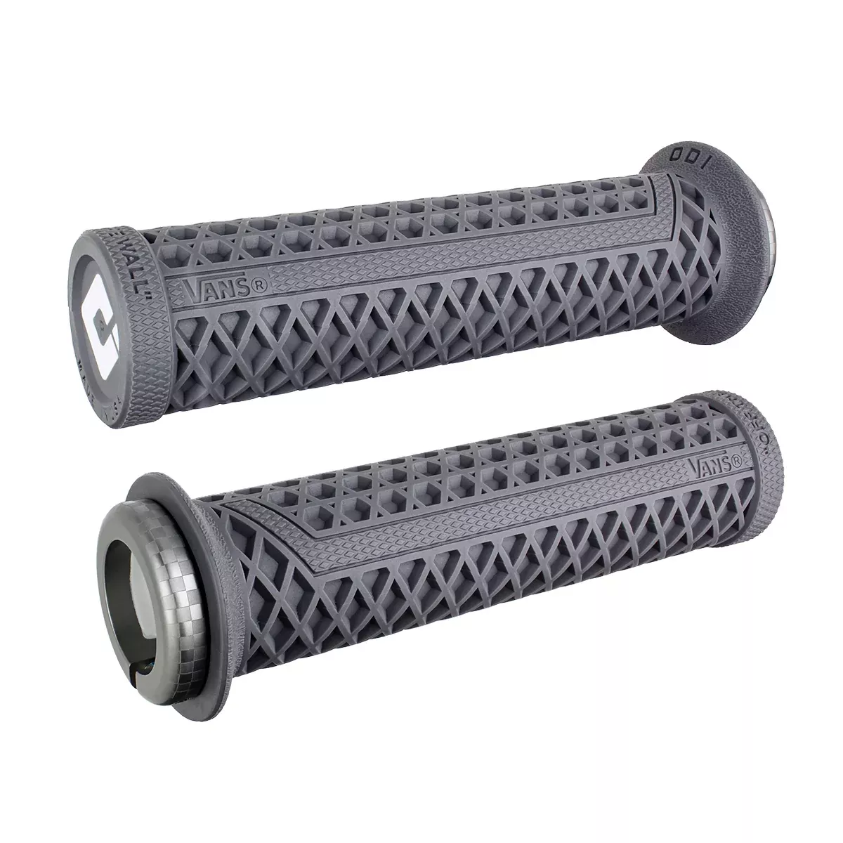 ODI Vans v2.1 Lock-On Grips (Graphite/Gray) D33VNH-G – ATV
