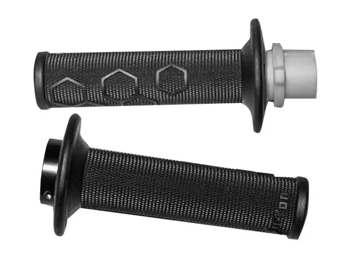 OEM LEFT AND RIGHT THROTTLE GRIP SET BLACK SURRON ULTRA BEE