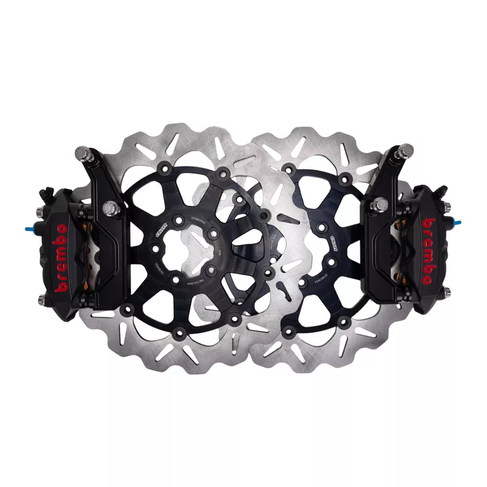 OG 13″ Complete Radial Big Brake Kit for 18+ Softail & Dyna – Dual Disc