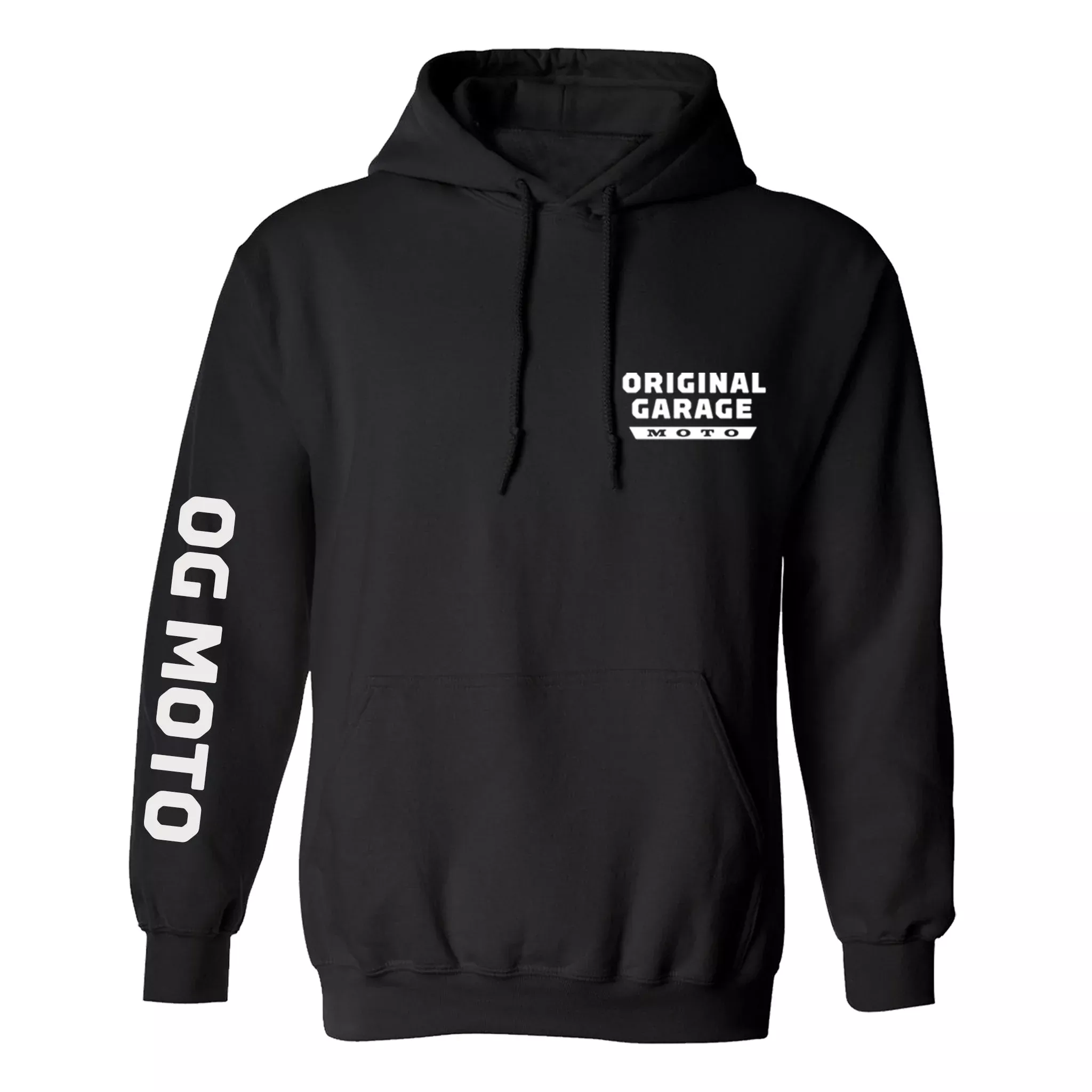 OG MOTO Pullover Hoodie – Black