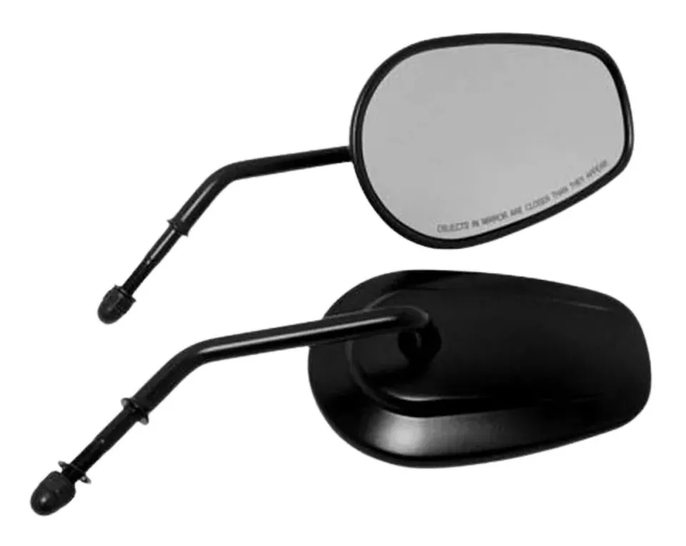 Original Garage Moto Black OEM Style Mirrors For Harley