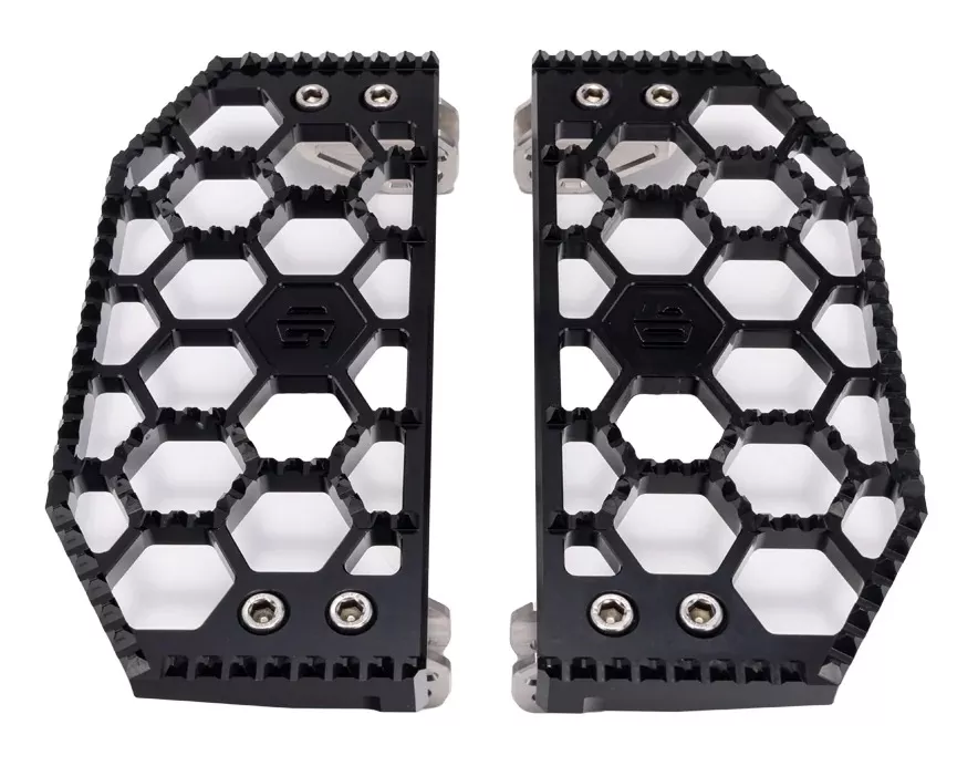 Original Garage Moto HoneyComb V3 Floorboards For Harley Touring / Softail 1984-2026