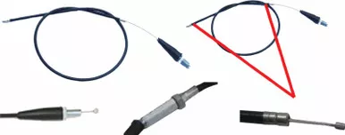 Outside Throttle Cable T4 35.5" - T4-355