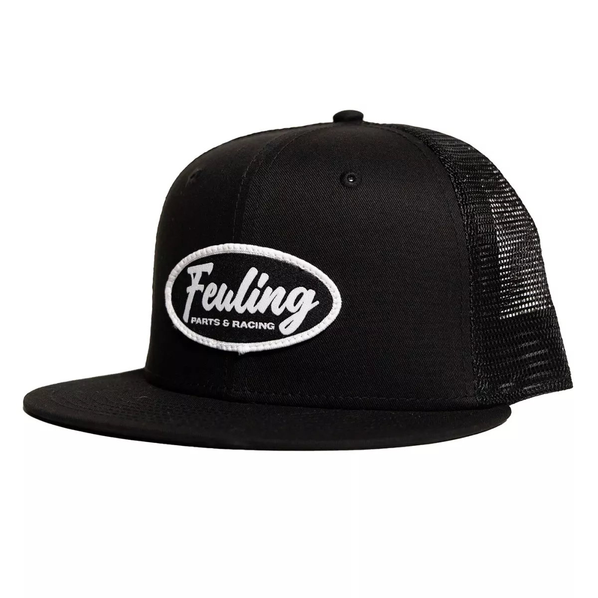 OVAL SCRIPT TRUCKER SNAPBACK