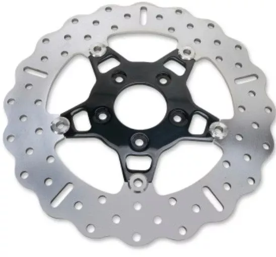 Overstock – FSD012CBLKFSD Series Stainless Steel Front Brake Rotor for Big Twins