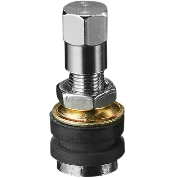 Overstock – Metal Valve Stem – Straight – Chrome – 1-3/16″