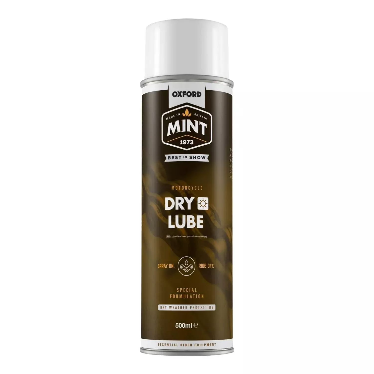Oxford Mint Dry Weather Lube, 500mL