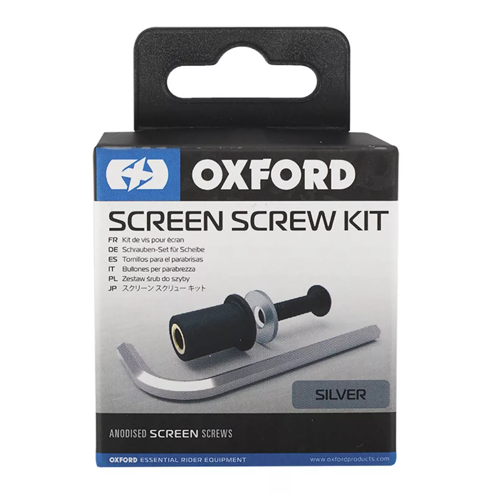 Oxford Screen Screws – Silver