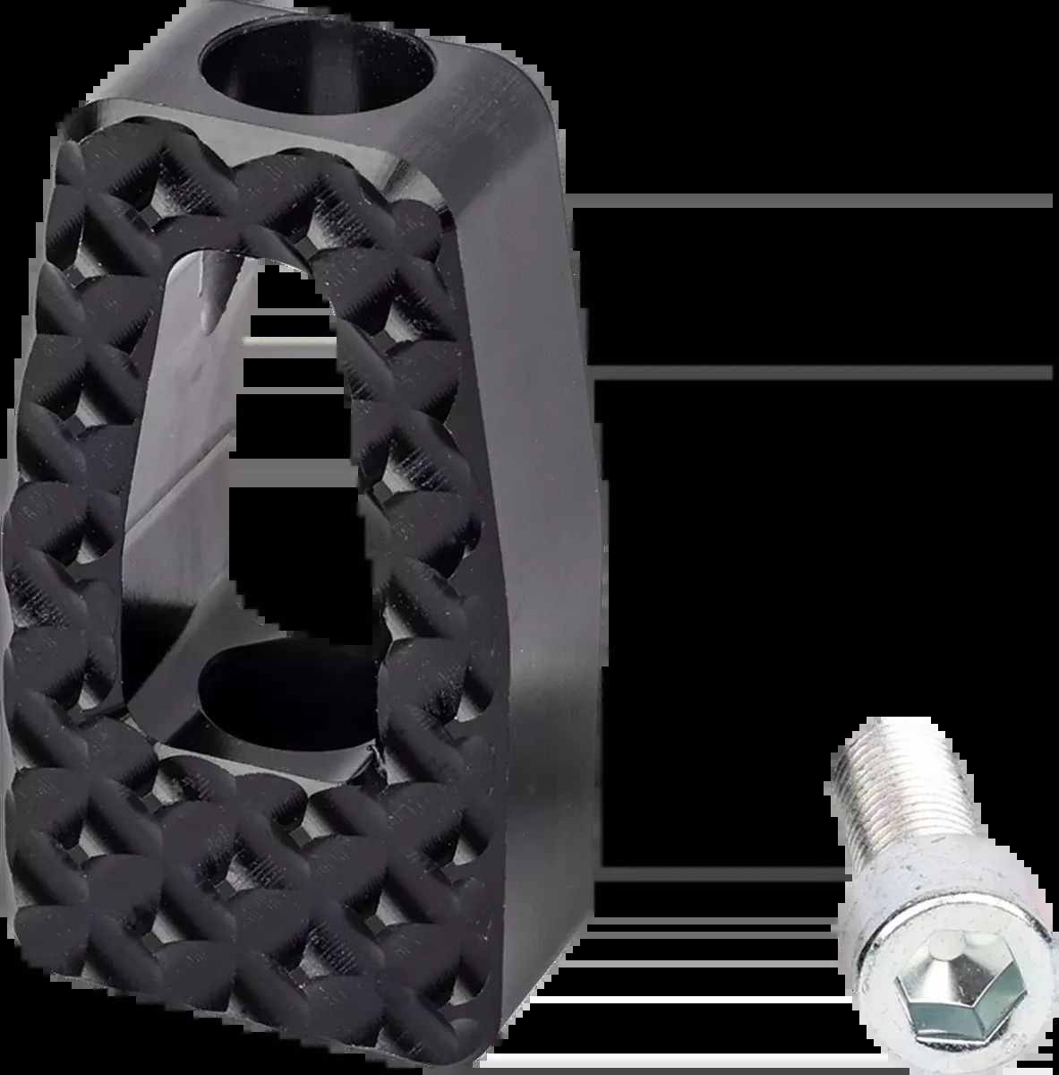 P-54 Billet Shifter Peg - Black - HD
