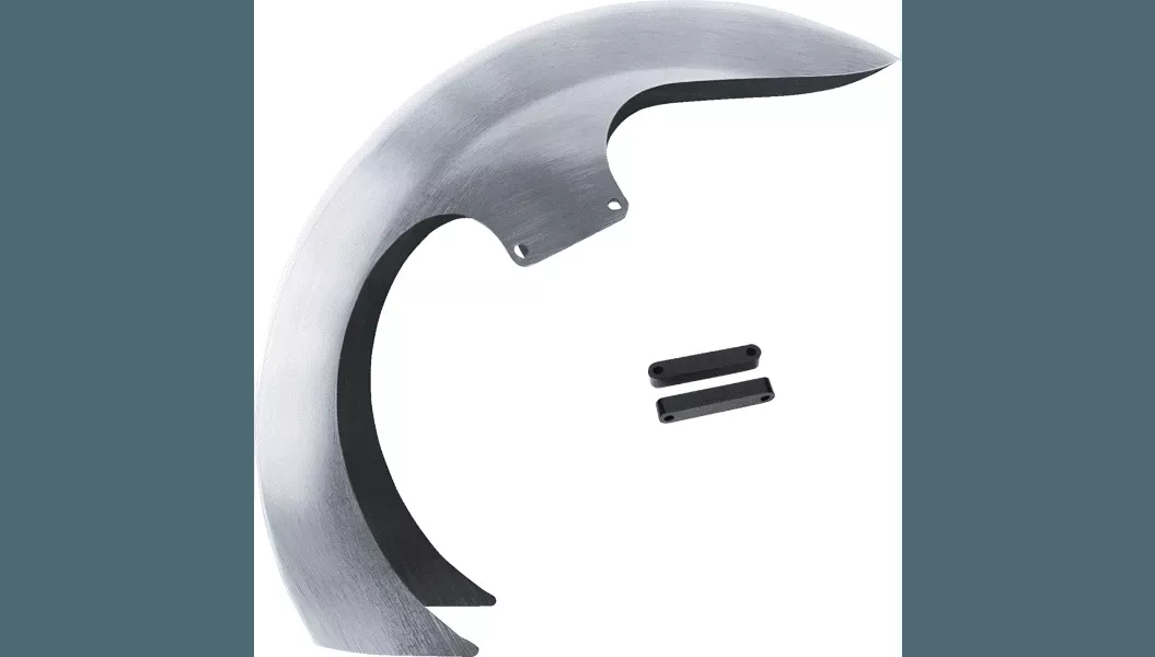 Paul Yaffe Bagger Nation DEI Front OEM Fender with Black Adaptors for '23-24 Harley Davidson CVO Road Glide and Street Glide Models - 19"