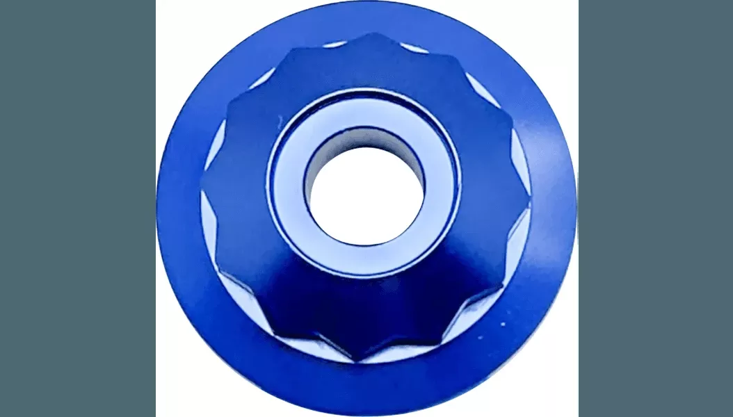 Paul Yaffe Bagger Nation Steering Stem Nut for '18-25 Harley Davidson Lowrider Models (Select Color)