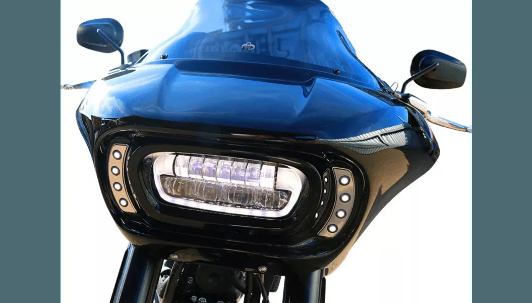 Paul Yaffe Sharknado Fairing Daytime Running Light Kit - Chrome